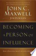 Book cover Becoming a Person of Influence