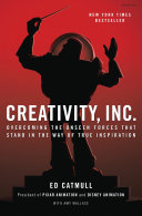 Book cover Creativity, Inc.