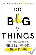 Book cover Do Big Things