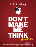 Book cover Don't Make Me Think