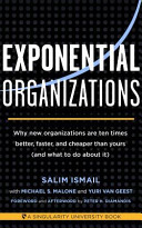 Book cover Exponential Organizations