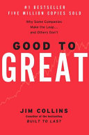 Book cover Good to Great