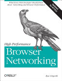 Book cover High Performance Browser Networking