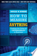 Book cover How to Measure Anything