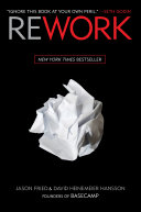 Book cover Rework