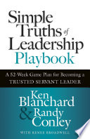 Book cover Simple Truths of Leadership Playbook