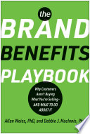 Book cover The Brand Benefits Playbook