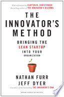 Book cover The Innovator's Method