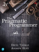 Book cover The Pragmatic Programmer