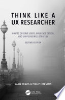 Book cover Think Like a UX Researcher